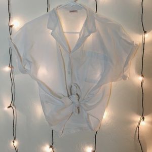 White button down shirt